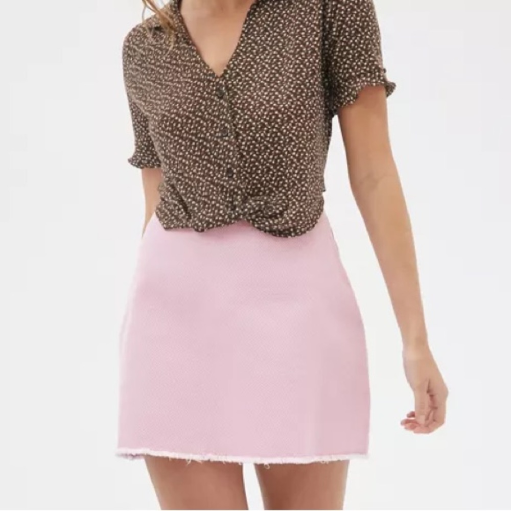 UO Mercy Denim Skirt